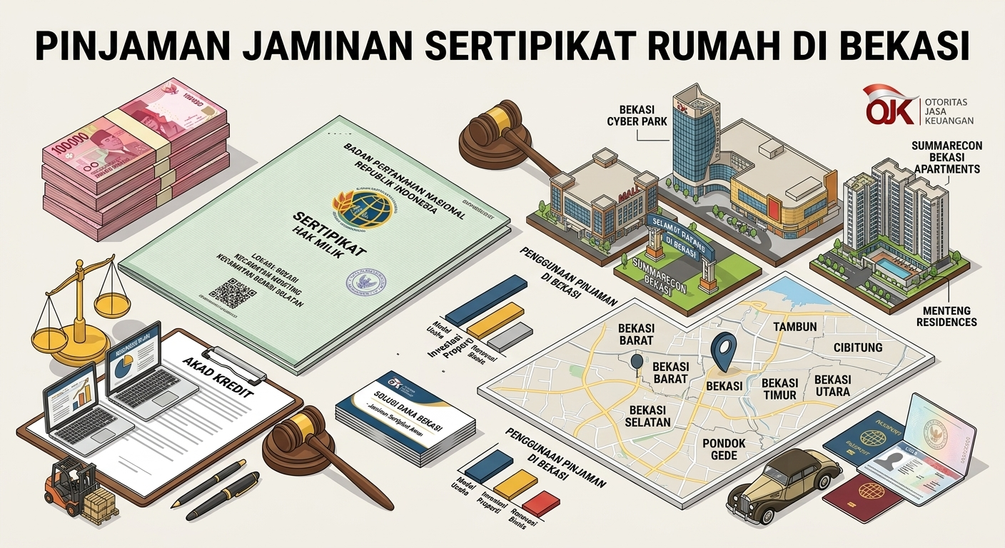 Pinjaman Jaminan Sertipikat Rumah di Bekasi: Solusi Dana Cepat dan Aman