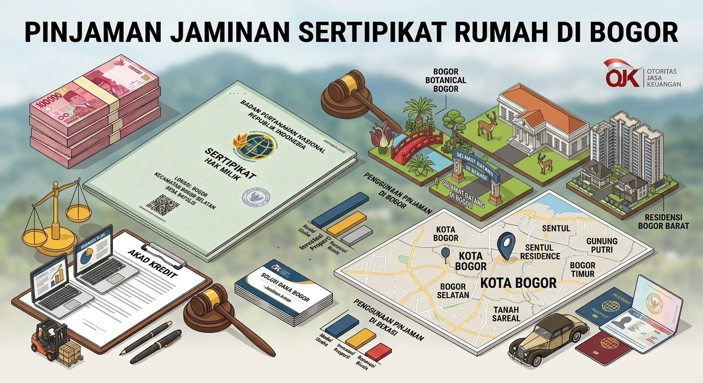 Pinjaman Jaminan Sertipikat Rumah di Bogor: Solusi Dana Cepat dan Aman