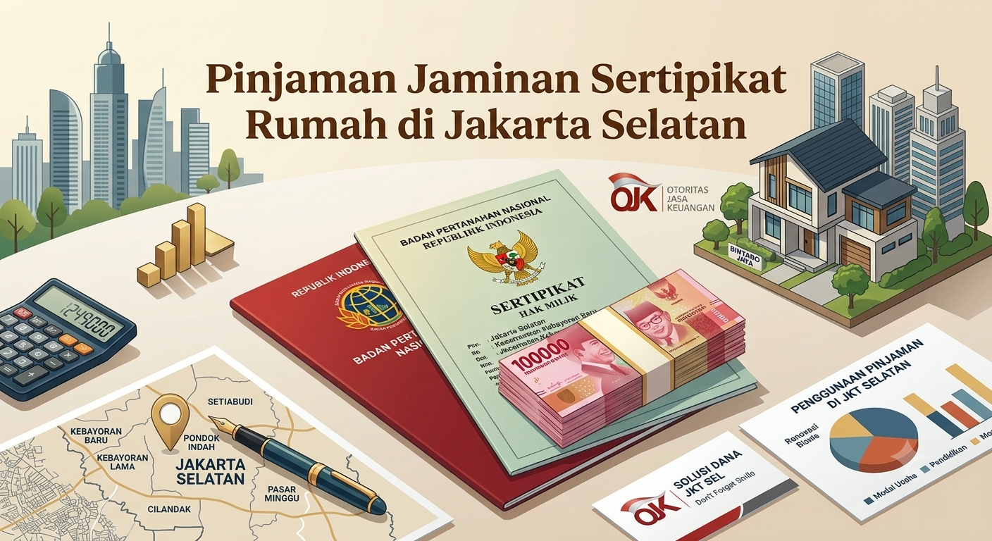 Pinjaman Jaminan Sertipikat Rumah di Jakarta Selatan: Solusi Dana Cepat dan Aman