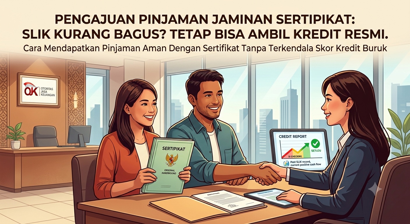 Pengajuan Pinjaman Jaminan Sertifikat dengan Catatan SLIK/BI Checking Buruk: Apakah Bisa?